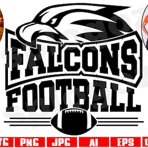 Falcons football svg Falcon football svg Falcons football png Falcons football logo Falcons svg Falcon svg Falcons mascot svg Cricut project