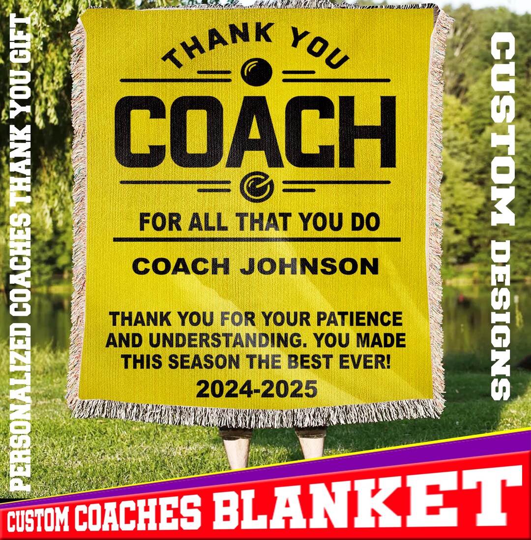 Coaches Gift Coach Appreciation Gift Personalized Coaches Gift Custom