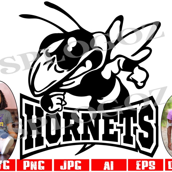 Hornets svg, Hornet svg, Hornet png, Hornets png, Hornets mascot svg, Hornets mom, sports, Hornets logo svg Hornets school spirit svg Hornet
