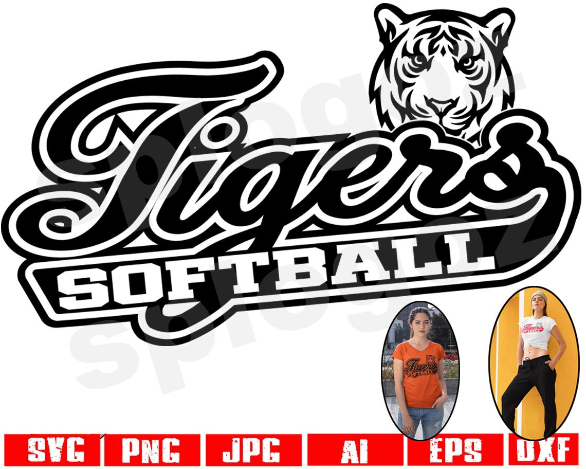 Tigers Softball Svg Tiger Softball Svg Tigers Softball Png - Etsy