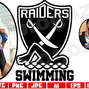Raiders swimming svg Raider swimming svg Raiders swimming png Raiders swim svg Raider swim svg Raiders svg Raider svg Raiders mascot png