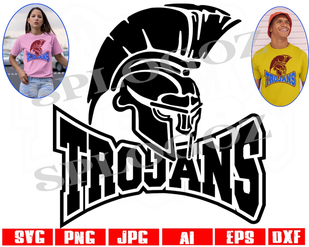 Trojans Svg, Trojan Svg, Trojan Png, Trojans Png, Trojans School Spirit