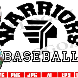 Warriors baseball svg, Warriors baseball svg, Warriors svg, Warrior svg design  school mascot, School Pride Svg Cricut and Silhouette sports