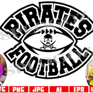 Pirates football svg, Pirate football svg, Pirates svg, Pirate svg, Pirates football png, Pirates png, Cricut designs, sports, Pirate mascot