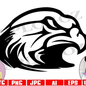 Hawks svg, mascote Hawk svg, download digital Hawk SVG, arquivo de corte SVG, SVG para Cricut ou Silhouette Hawk School Spirit svg, esportes Hawks png