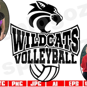 Wildcats volleyball svg Wildcat volleyball svg Wildcats volleyball png Wildcats svg Wildcat svg Wildcats mascot svg Wildcats design logo
