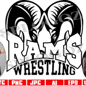 Rams wrestling svg, Ram wrestling svg, Rams svg, Ram svg, Rams wrestling png, Rams png, Ram png,Cricut designs svg, sports, Rams logo svg