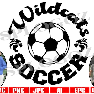 Wildkatzen Fußball-Svg, Wildkatzen-Fußball-Svg, Wildkatzen-Svg, Wildkatze-Svg-Sport, Digital Cut File, Schule Pride svg Cricut Silhouette, Fußball