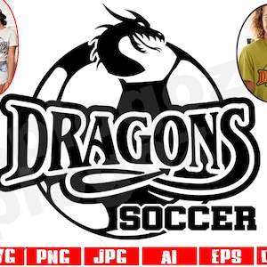 Dragons soccer svg Dragon soccer svg Dragons soccer png Dragons svg Dragon svg Dragons png Dragons mascot svg Cricut svg Cricut designs svg