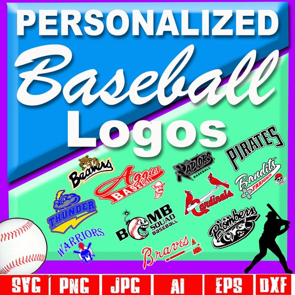 Personalized baseball logo custom Baseball design png Custom team logo Personalized baseball design custom team logo sports design baseball