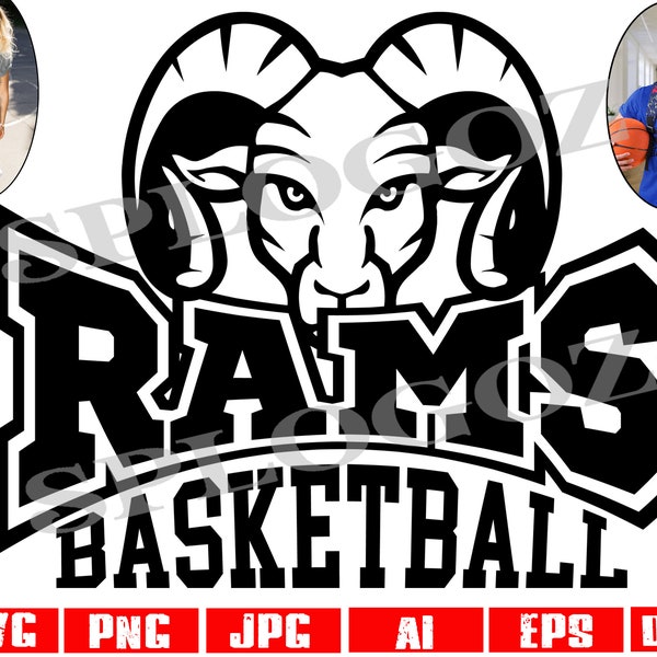 Rams basketball svg, Ram basketball svg, Rams svg, Ram svg, Rams png, Rams basketball png, sports, Cricut designs files, Rams mascot svg png