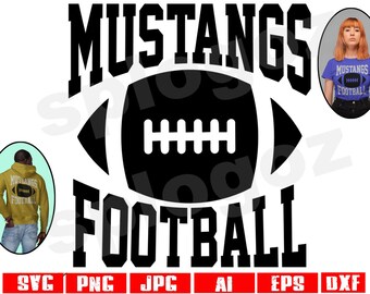 Mustangs football svg Mustang football svg Mustangs football png Mustangs svg Mustang svg Mustangs mom svg Cricut projects Cricut svg files