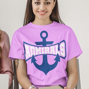 Admirals Svg for School and Sports Designs Admiral Svg for School ...