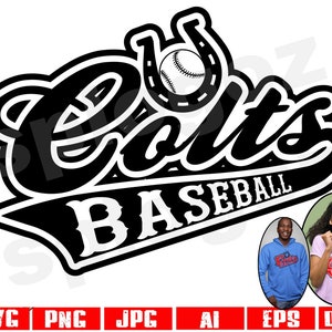 Colts baseball svg Colt baseball svg Colts baseball png Colts svg Colt svg Colt png mascotte des Colts svg Cricut svg Esprit de l'école svg Colts logo