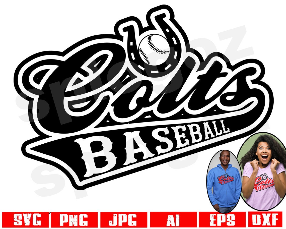 Colts Baseball Svg Colt Baseball Svg Colts Baseball Png Colts Etsy