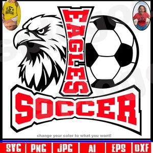 Eagles futebol svg Eagles svg Mascote dos Eagles svg Camiseta dos Eagles espírito escolar png Copo de futebol svg Projeto Cricut Silhueta svg Logotipo dos Eagles