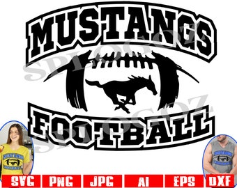 Mustangs football svg, Mustang football svg, Mustangs football png, Mustang football png, Mustangs svg, Mustang svg, Cricut designs, sports