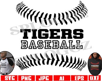 Tigers baseball svg, Tiger baseball svg , Tiger svg, Tigers svg, sports jersey, Cricut or Silhouette, School Spirit svg, baseball svg png