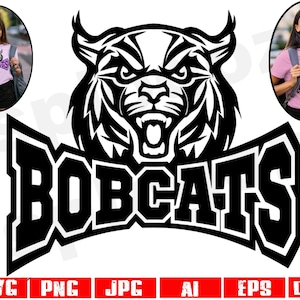 Bobcats svg Bobcat svg Bobcats png Bobcat png Bobcat mascot svg Bobcats mascot svg Bobcats mascot png Bobcats school svg Cricut projects svg