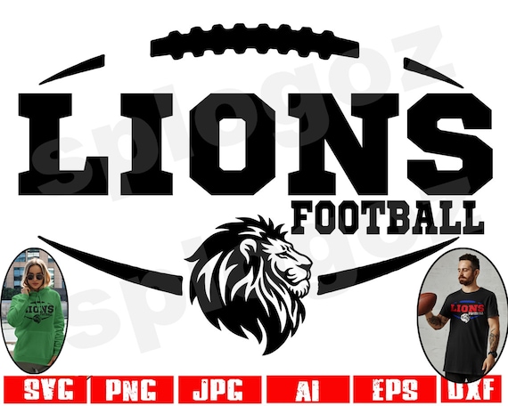 Lions football svg Lion football svg Lions football png Lion svg Lions svg Lions png Lions mascot svg Cricut designs Cricut svg Lions logo