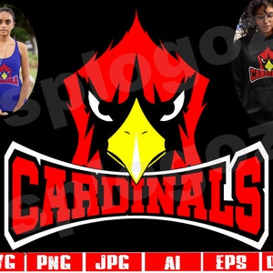 Cardinals svg Cardinal svg Cardinals png Cardinals mascot svg Cardinals mascot png Cardinals school spirit Cardinals school svg Cricut svg