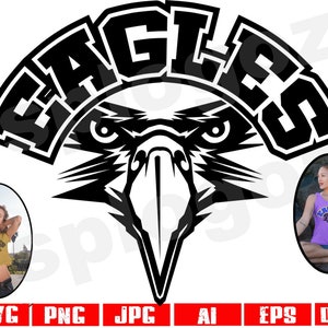 Eagles svg Eagle svg Eagles mascot svg Eagles png Eagles School spirit svg Eagles school svg Cricut svg Eagles school mascot Silhouette svg