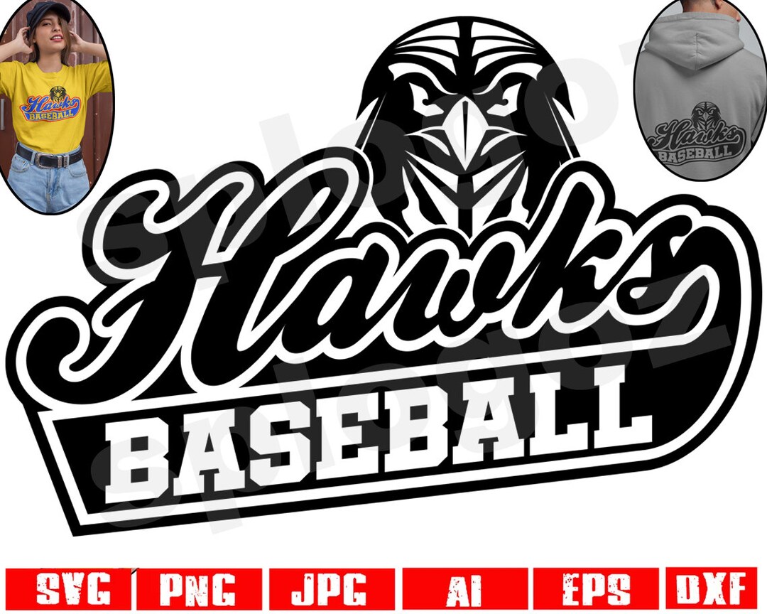 Hawks Baseball Svg Hawk Baseball Svg Hawks Baseball Png Hawks Svg Hawks