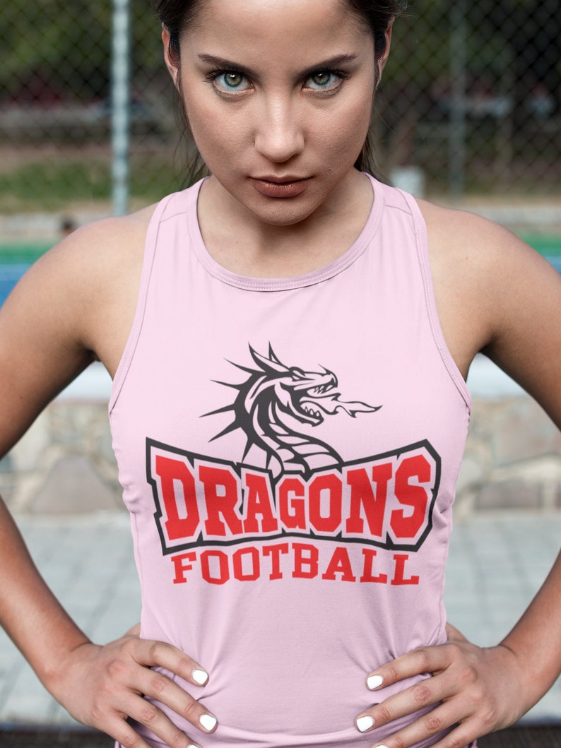 Dragons Football Svg Dragon Football Svg Dragons Svg Dragon Etsy UK