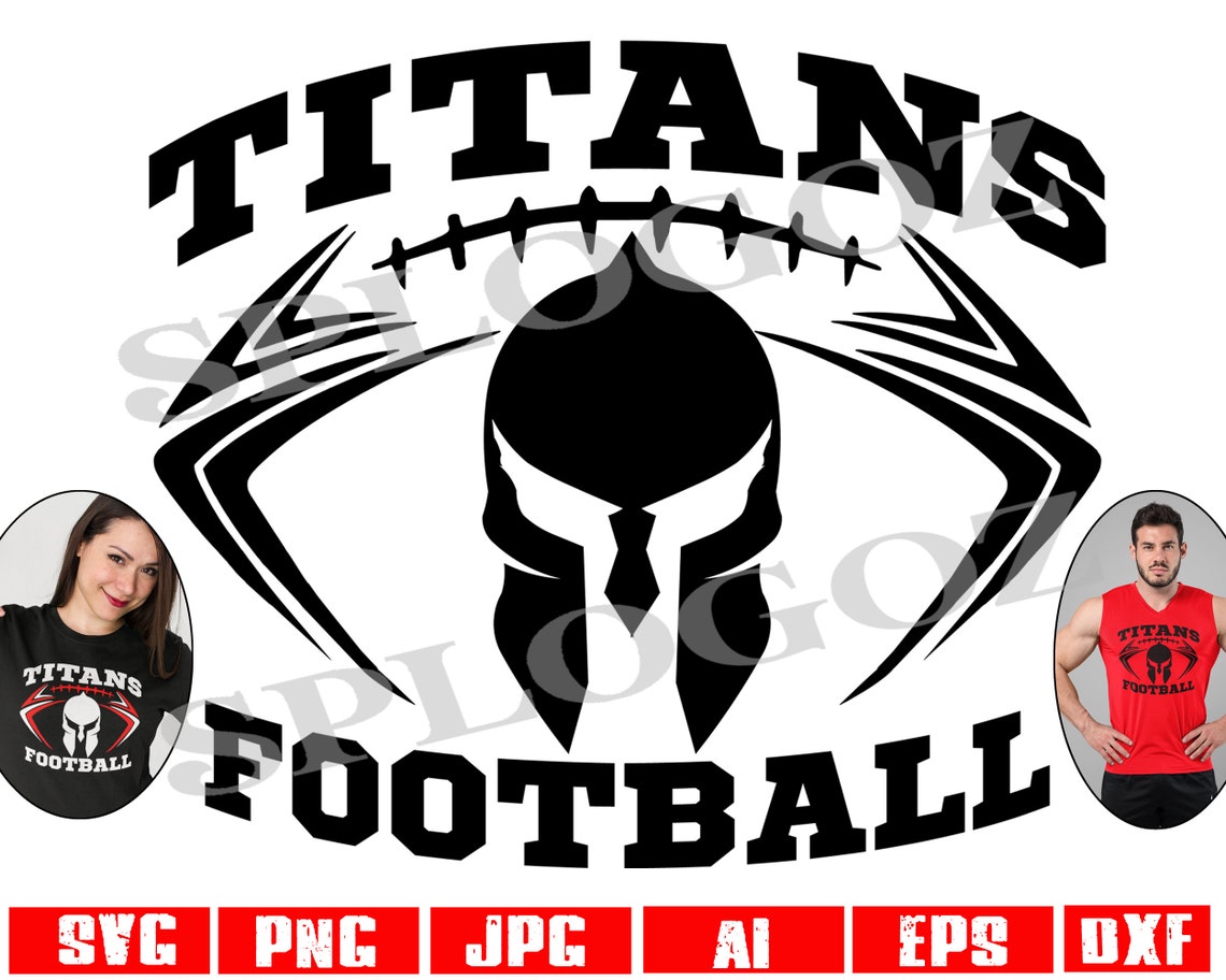 Titans Football Svg Titan Football Svg Titans Svg Titan Etsy