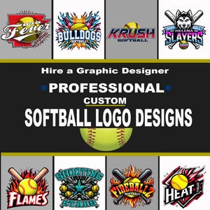 パーソナライズされたソフトボール、カスタムロゴデザイン、スポーツのロゴデザイン、カスタム描画、パーソナライズされた画像、パーソナライズされたロゴ、DTF転送