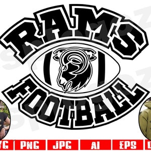 Rams football svg Ram football svg Rams football png Rams svg Ram svg Rams png Rams mascot svg Rams mascot png Cricut projects Cricut design