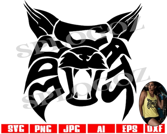 Bobcats Svg Bobcat Svg Bobcats Png Bobcats Logo SVG Cut | Etsy