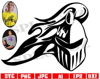 Knights svg, Knight svg mascot, Knights soccer svg, digital Download, sports svg, SVG for Cricut or Silhouette, Knight cheerleading Knight