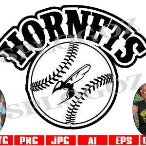 Hornets softball svg, Hornet softball svg, Hornets svg, Hornet svg, Hornets baseball svg, Hornet baseball svg, sports, cricut silhouette svg