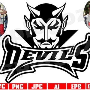 Devils svgn Devil svg, Devils png, Ropa de espíritu de los Devils, Mascota de los Devils svg, Mascota de los Devils png, diseño deportivo svg, Cricut svg, Proyectos de Cricut