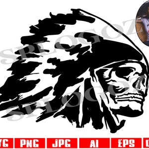Indians svg, Indian svg, Indians mascot png, Indian logo png, SVG Cut File, SVG for Cricut or Silhouette, School Spirit svg, Team sports png