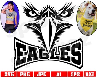 Eagles svg Eagle svg Eagles mascot svg Eagles png Eagles School spirit svg School spirit png Cricut svg Eagles school logo Eagles mom svg