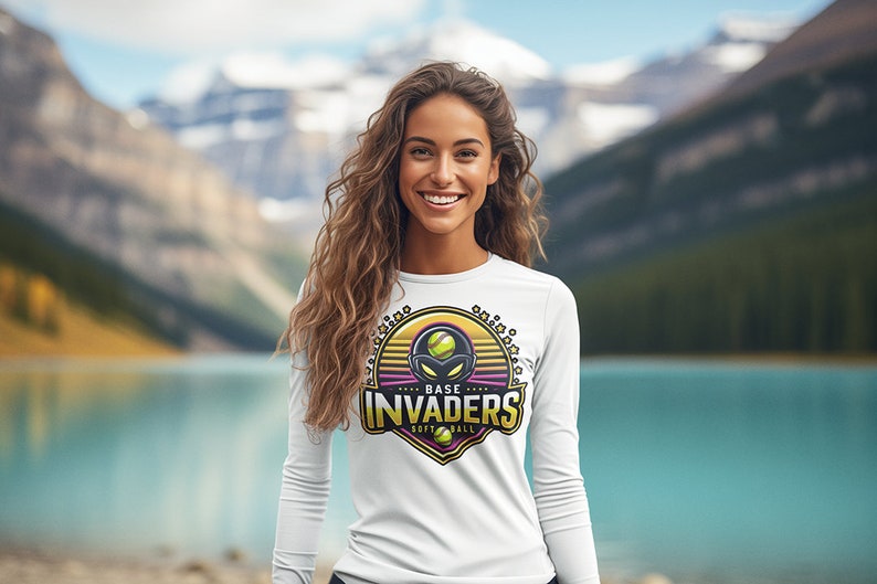 Base Invaders Softball Png, Base Invaders Design PNG, Base Invaders ...
