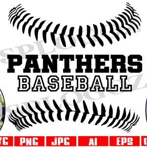 Panthers baseball svg, Panther baseball svg , Panther svg, Panthers svg, sports jersey, Cricut or Silhouette, School Spirit svg, baseball