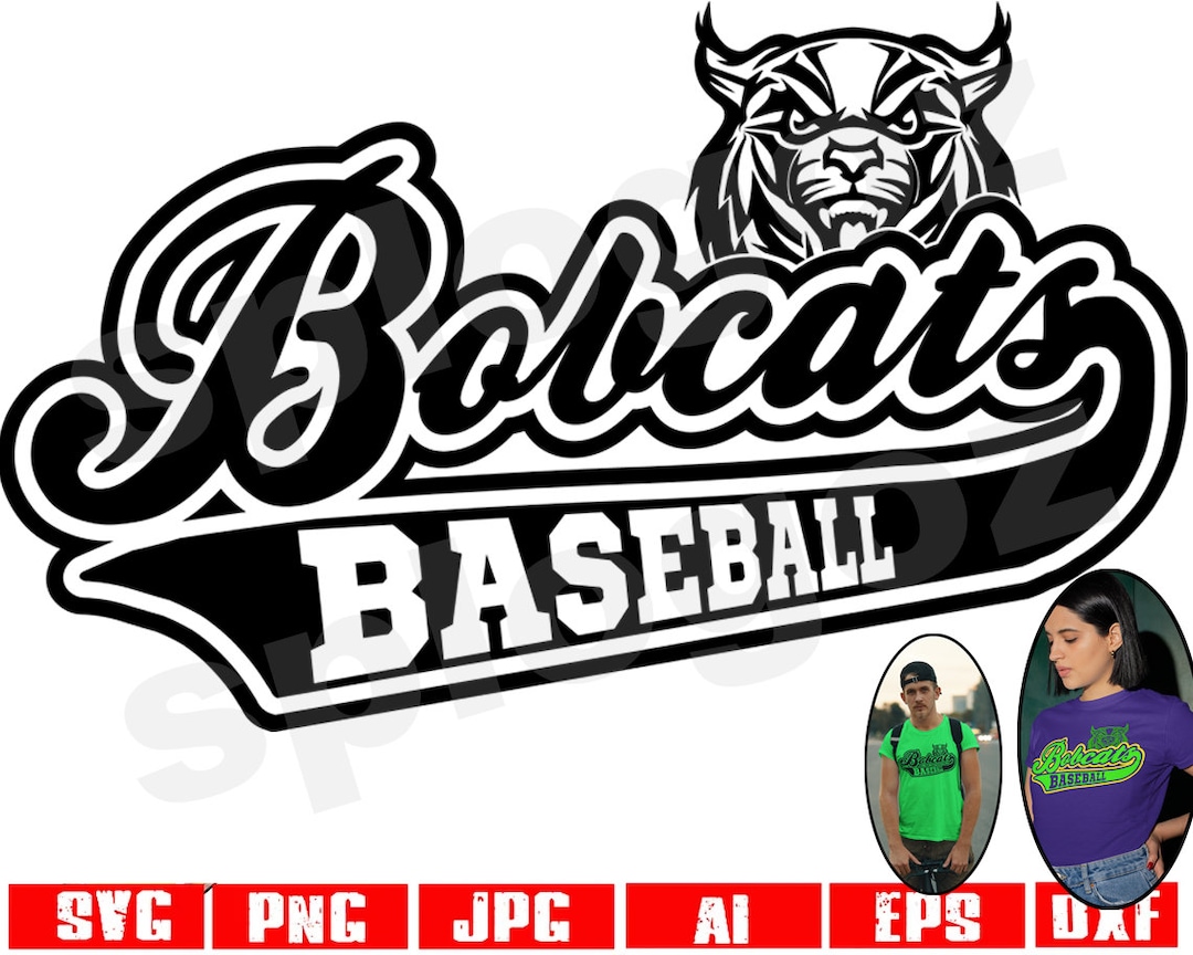 Bobcats Baseball Svg Bobcat Baseball Svg Bobcats Baseball Png Bobcats