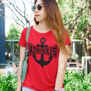 Admirals Svg for School and Sports Designs Admiral Svg for School ...