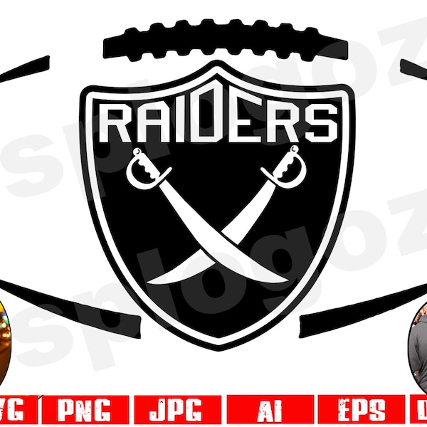 Raiders football svg Raider football svg Raiders football png Raiders football logo Raiders svg Raider svg Raiders school svg Cricut project