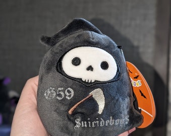 Custom G59 Suicideboys themed reaper 4" plush