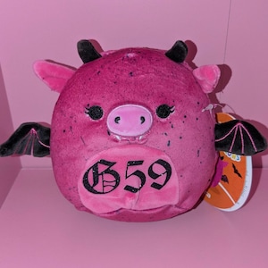 Custom Mini 5" G59 themed gargoyle plush, pink