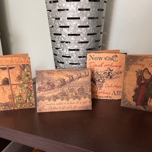 Set of 8 cards with envelopes