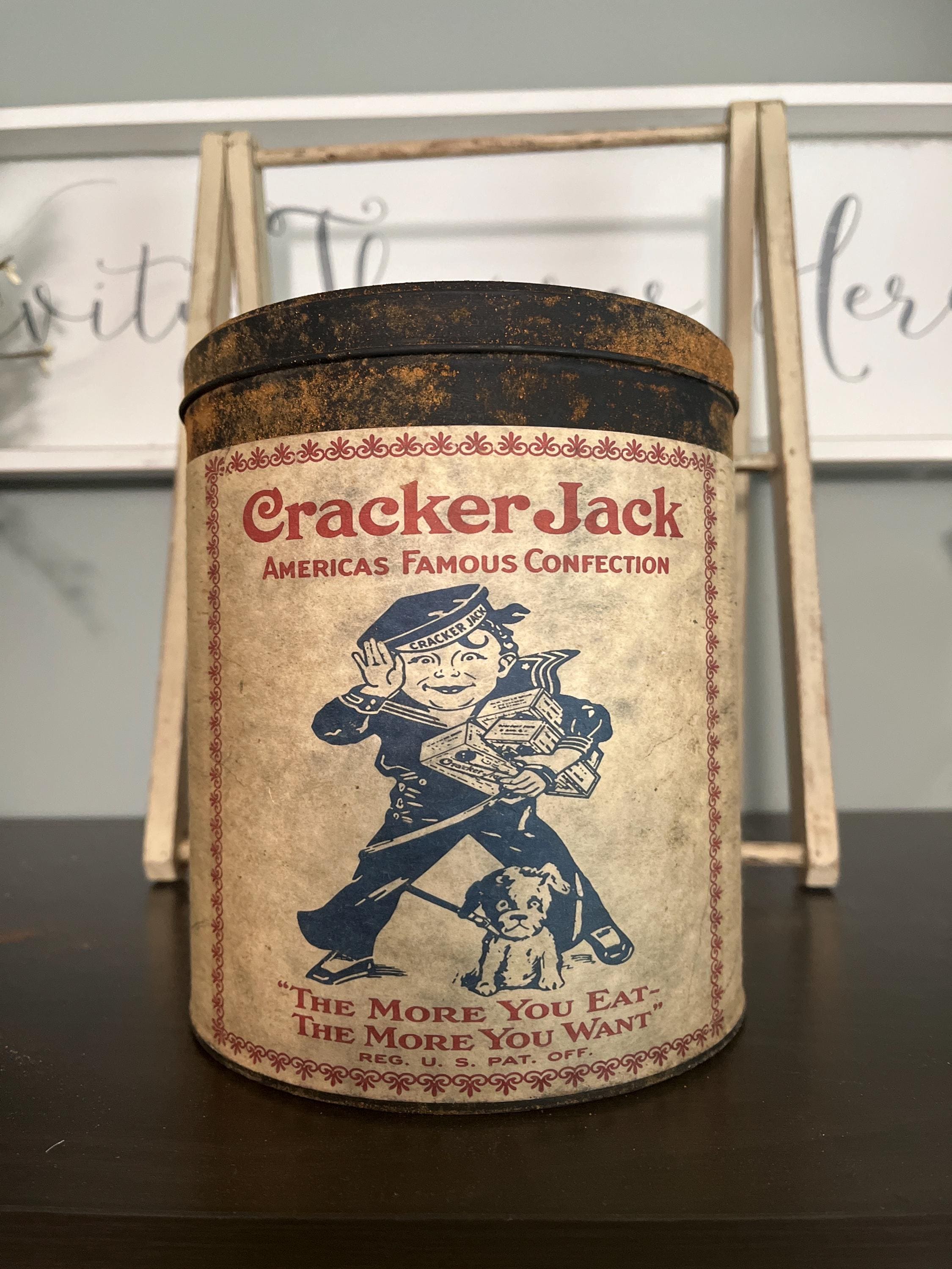 Cracker Jack Tin - Etsy