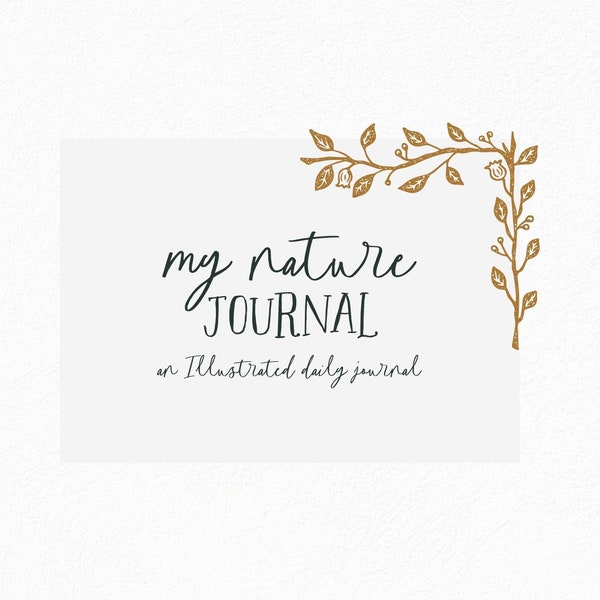 Nature Journal Printable - Etsy