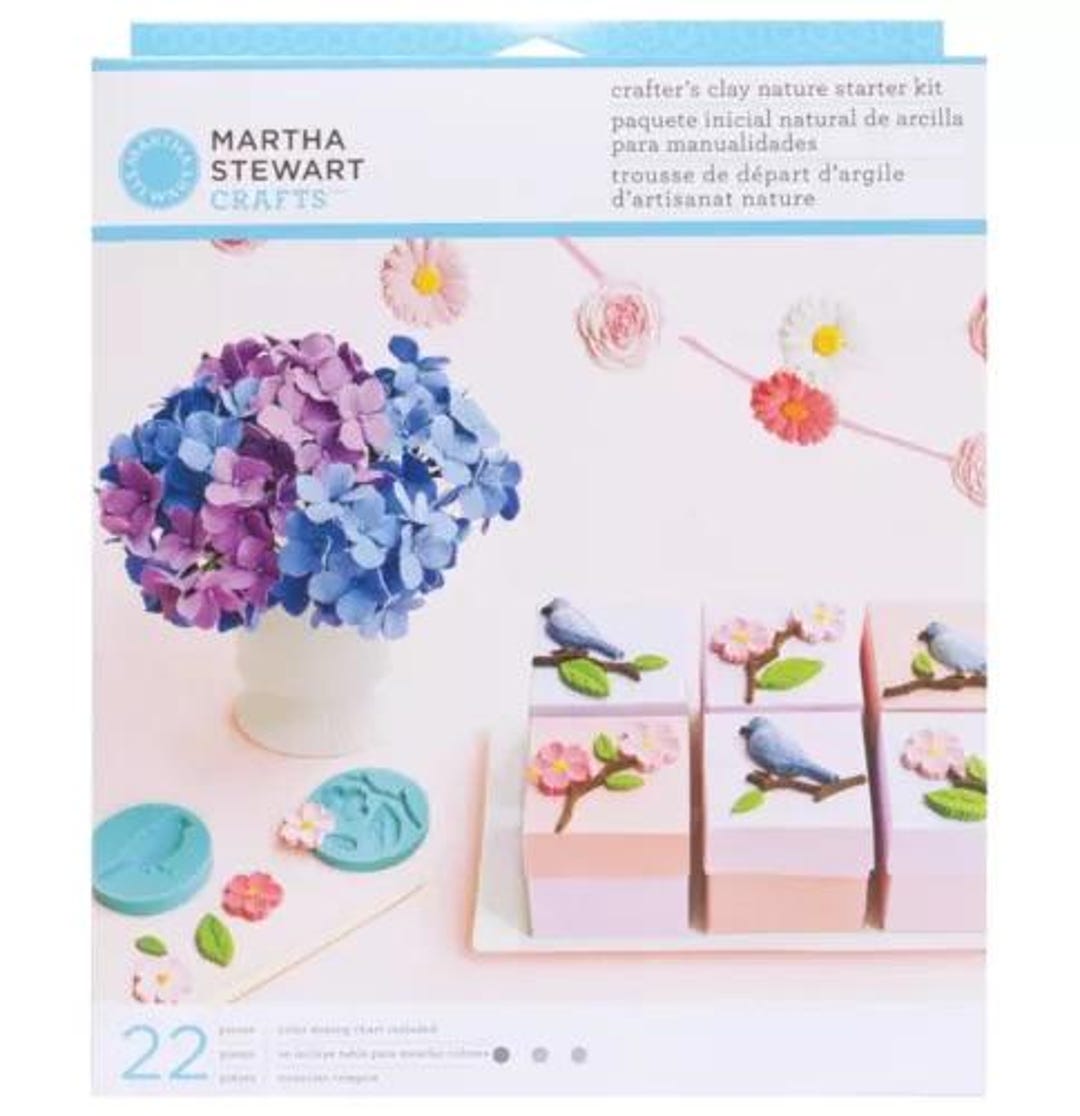 Martha Stewart DIY Crafts/crafter's Clay Nature Starter Kit/new Never