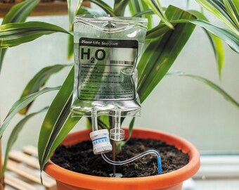 HOUSE PLANT DRIP| watering houseplant device