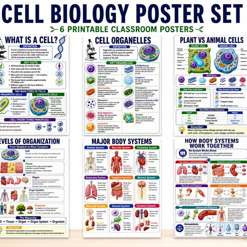 Cells Posters - Etsy UK